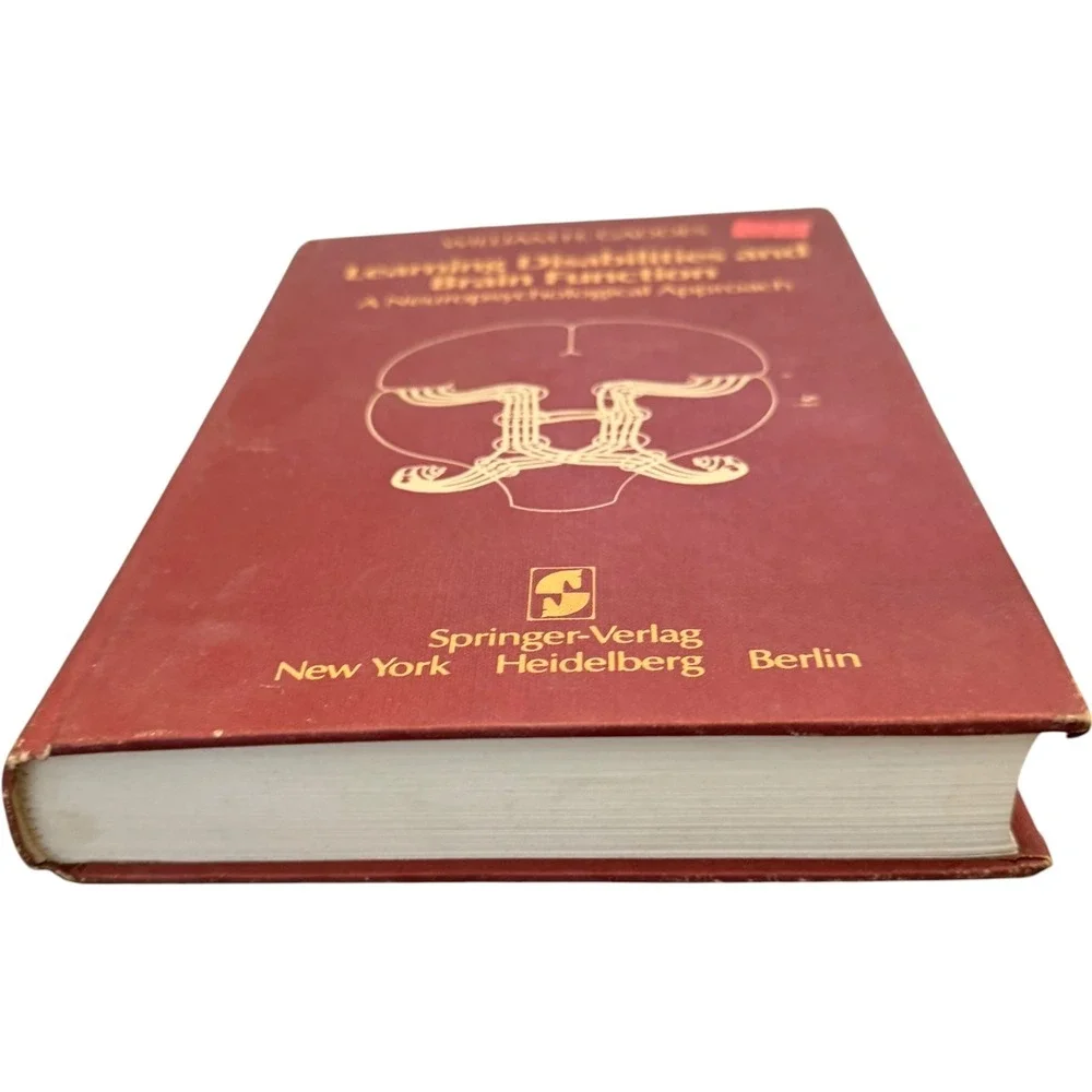 Springer Learning Disabilities and Brain Function Gaddes Hardcover 1980‎ Vintage
